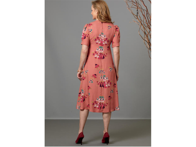 Patron Butterick 6586 robe, en français