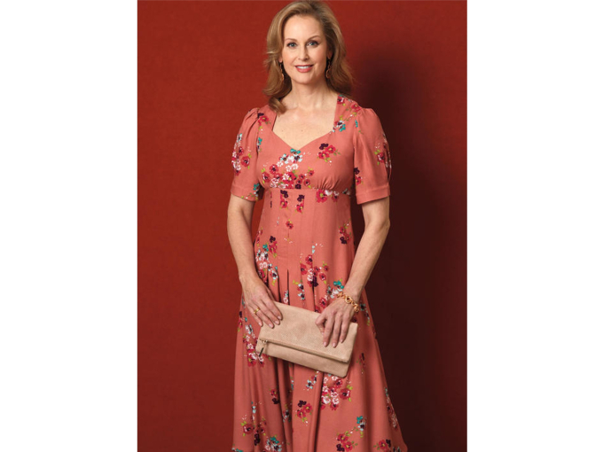 Patron Butterick 6586 robe, en français