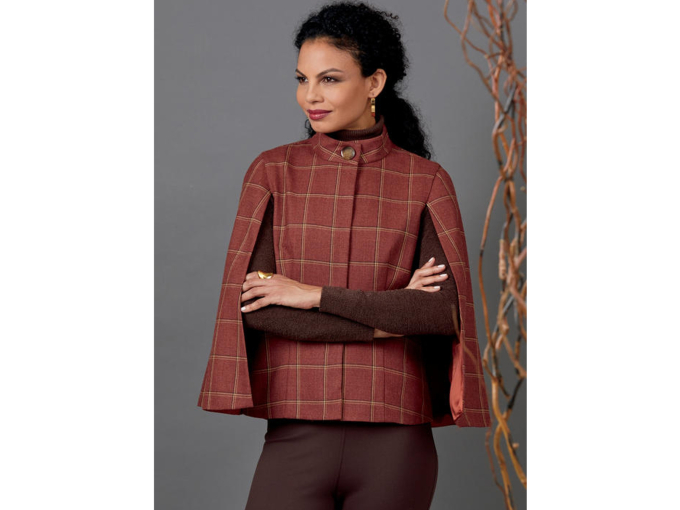 Patron Butterick 6603 cape, en français