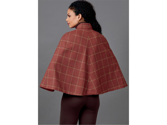 Patron Butterick 6603 cape, en français