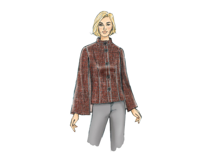 Patron Butterick 6603 cape, en français