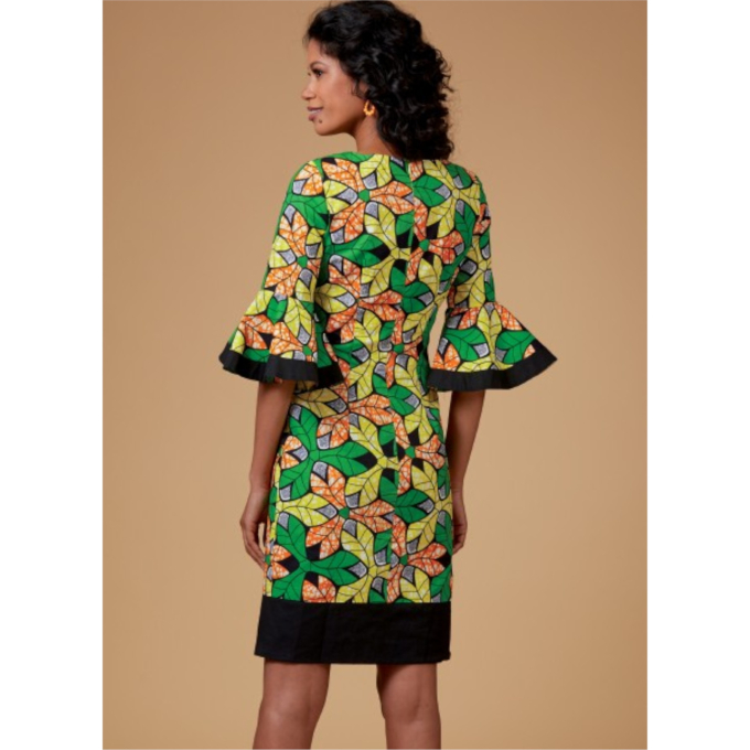 Patron Butterick 6624 robe, taille 44-50, en français