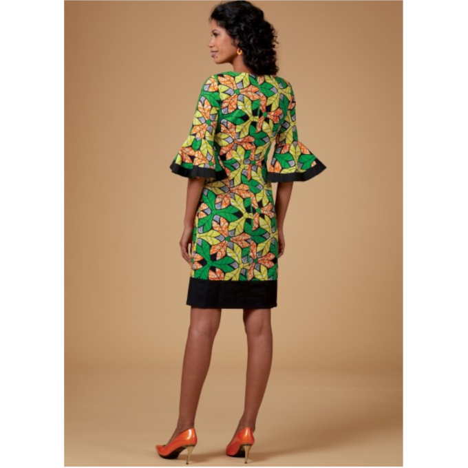 Patron Butterick 6624 robe, taille 44-50, en français
