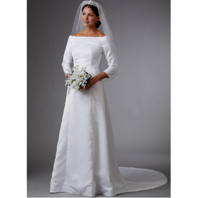 Patron Butterick 6639 robe, taille 40-48, en français