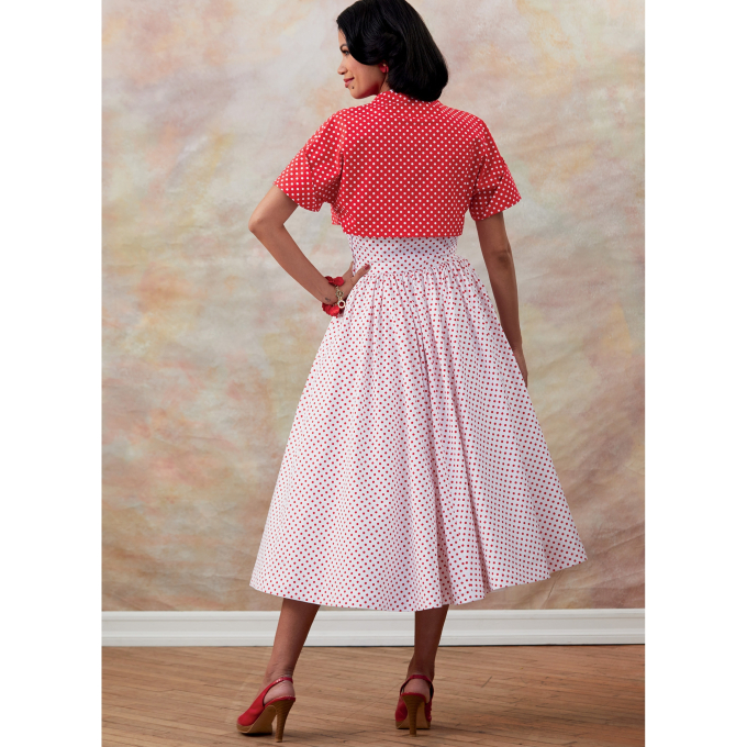 Patron Butterick 6682 robe, taille 32 - 40, en français