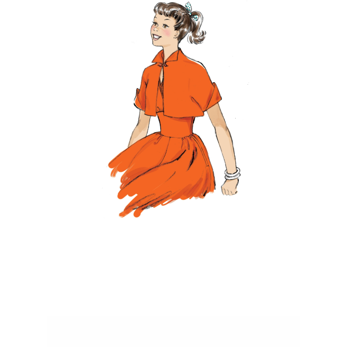 Patron Butterick 6682 robe, taille 32 - 40, en français