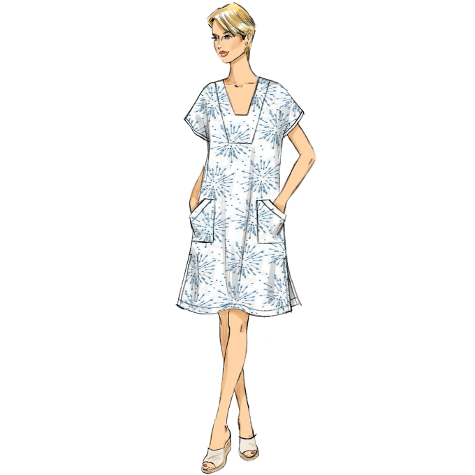 Patron Butterick 6683 tunique, taille 42 - 50, en français