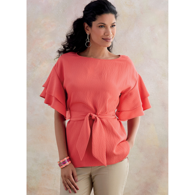 Naaipatroon Butterick 6685 blouse, maat 32 - 40, Dui/En/Fr