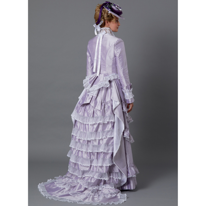 Patron Butterick 6692 robe historique, taille 40 - 48, en français