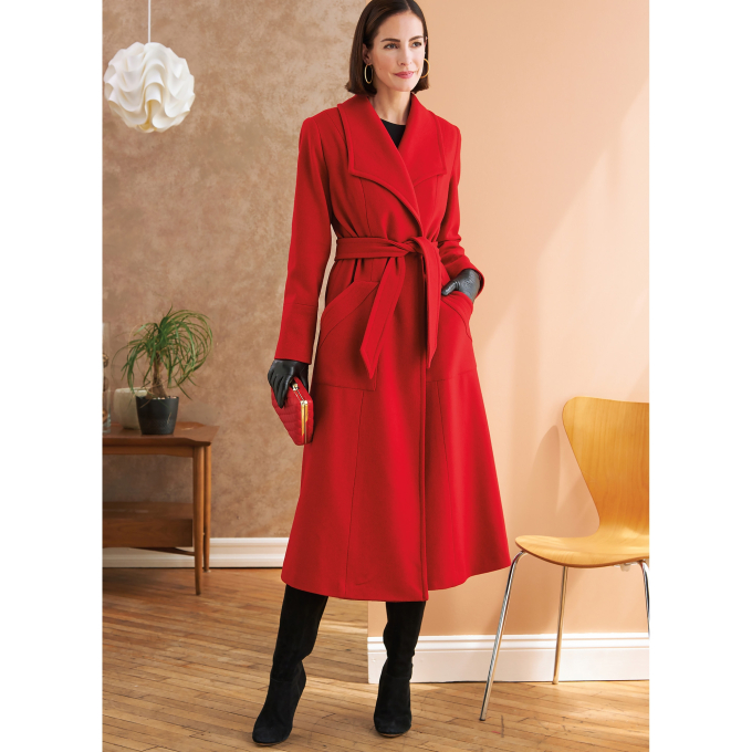 Patron Butterick 6720 manteau, taille 34-40, en français
