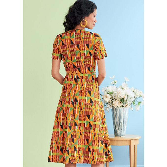 Patron Butterick 6727 robe, taille 40-48, en français