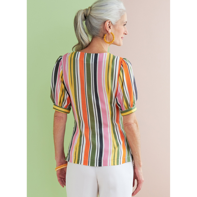 Patron Butterick 6731 blouse, taille 32-40, en français