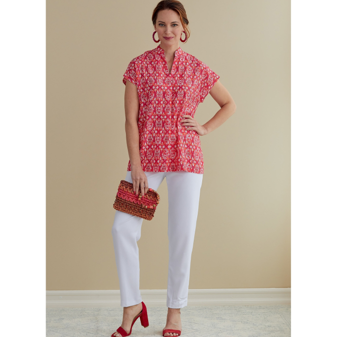 Naaipatroon Butterick 6768 blouse, maat 40-48, Dui/En/Fr