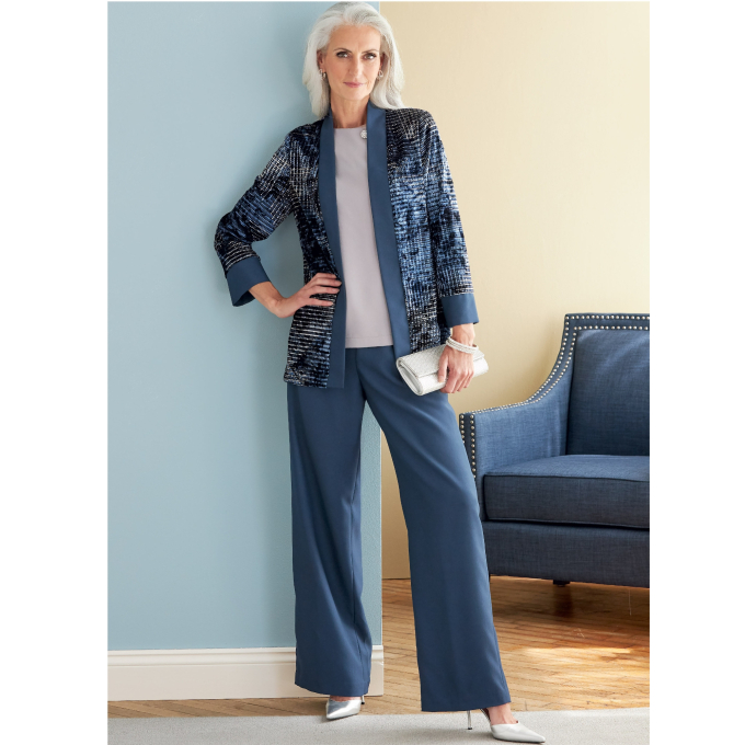 Naaipatroon Butterick 6796 combinatie, maat 32- 40, Dui/En/Fr