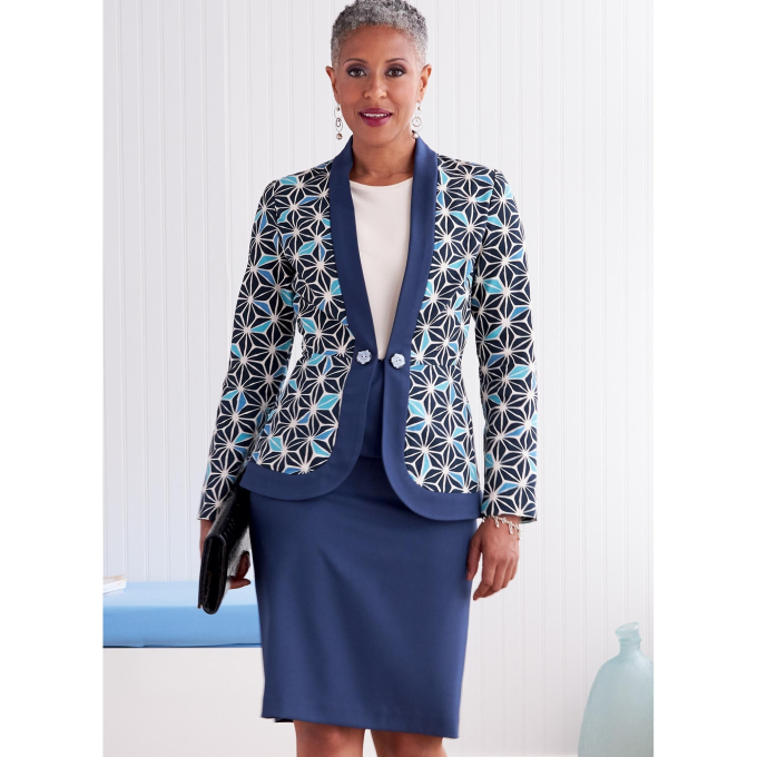 Patron Butterick 6821 jupe, taille 34-42, en français