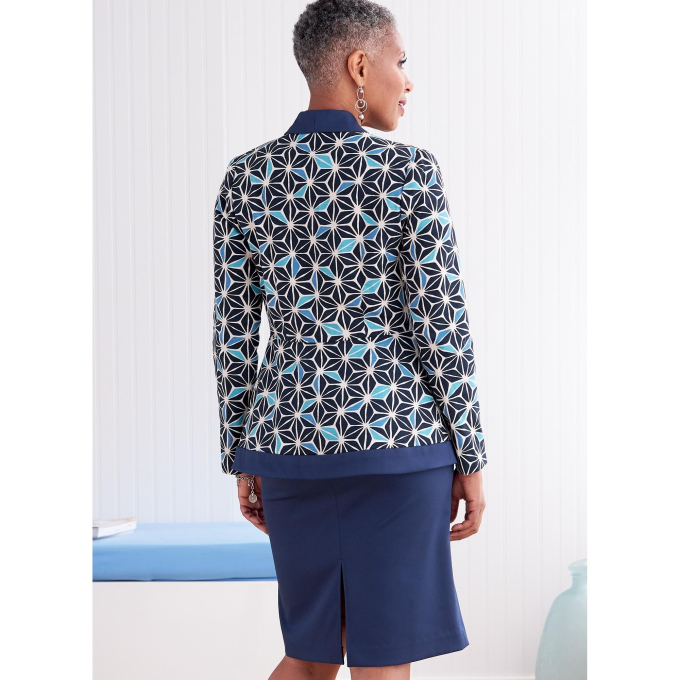 Patron Butterick 6821 jupe, taille 34-42, en français