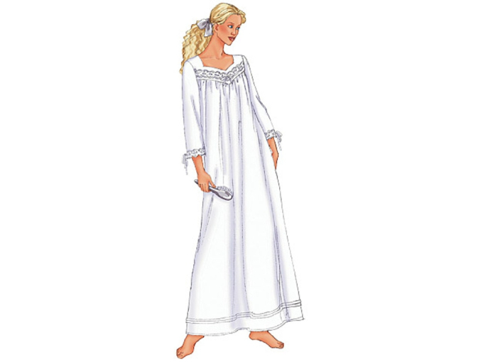 Pattern Butterick 6838 Misses' Nightwear, Dui/En/Fr
