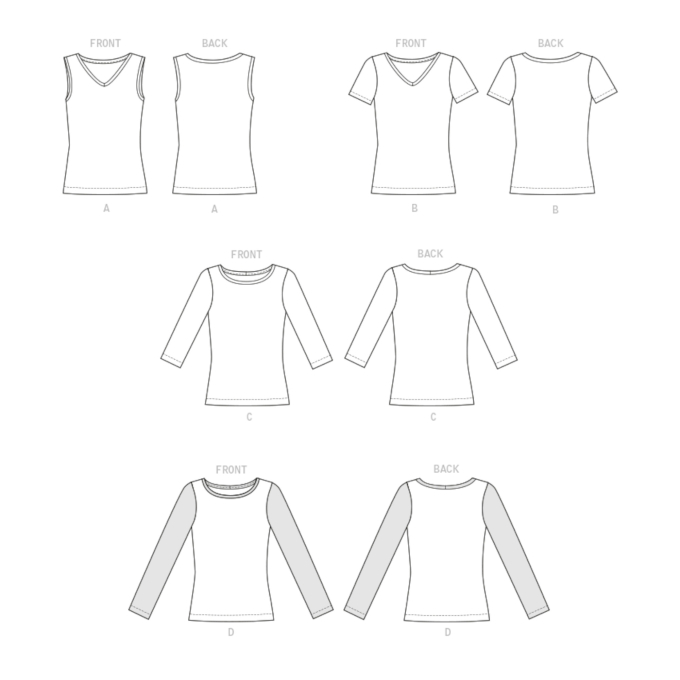 Naaipatroon Butterick 6848 Designer shirt, maat 42-50, Dui/En/Fr