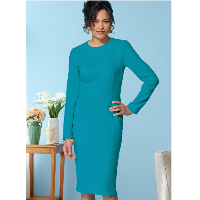 Patron Butterick 6849 robe femme, taille 32-48, en français