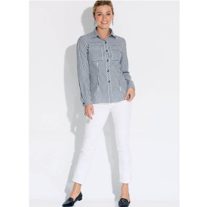 Naaipatroon Butterick 6852 blouse, maat 34-42, Dui/En/Fr