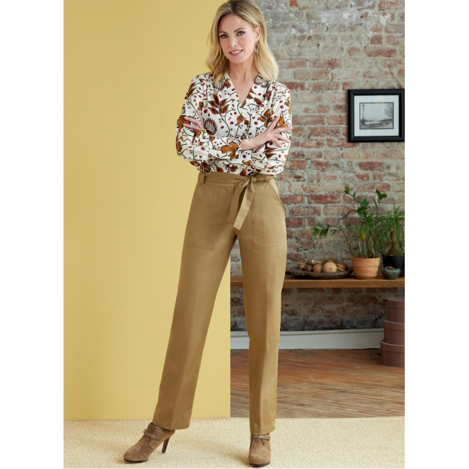 Naaipatroon Butterick 6855 blouse, maat 34-48, Dui/En/Fr