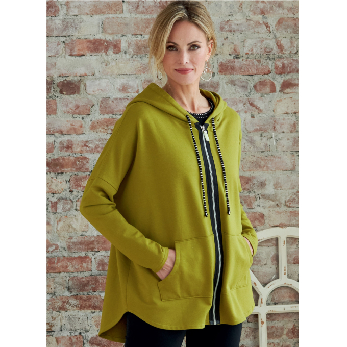 Patron Butterick 6863 veste de styliste femme, taille 32-48, en français