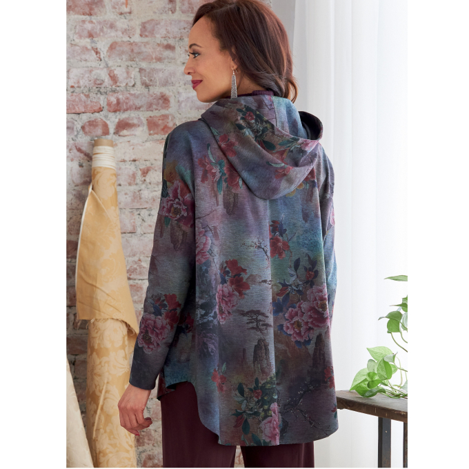 Patron Butterick 6863 veste de styliste femme, taille 32-48, en français