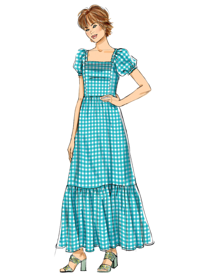 Patron Butterick 6872 robe femme, taille 34-42, en français