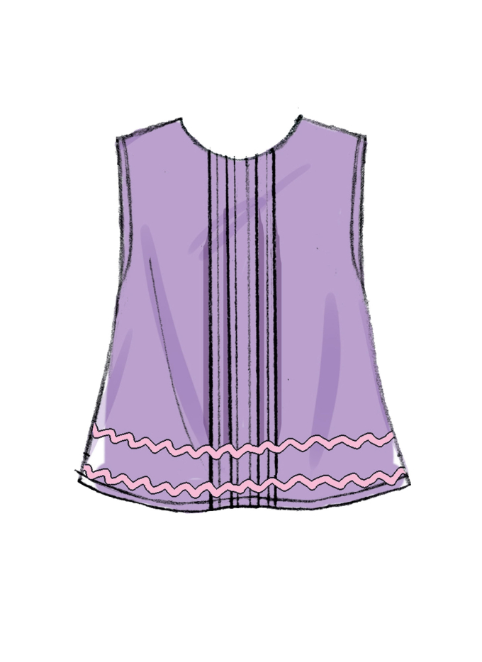 Patron Butterick 6884 ensemble bébé, taille 46-81cm, en français