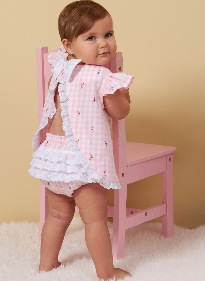 Patron Butterick 6884 ensemble bébé, taille 46-81cm, en français