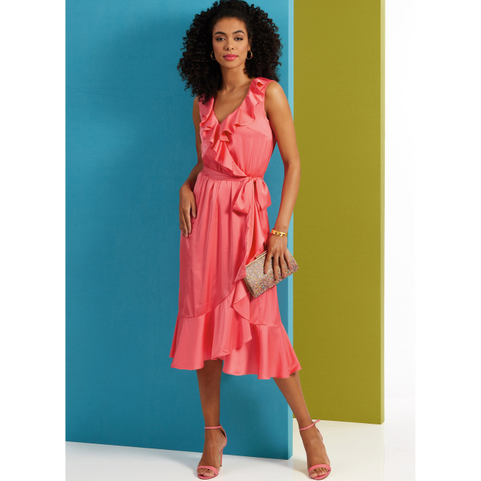 Patron Butterick 6926 robe femme, taille 30-38, en français