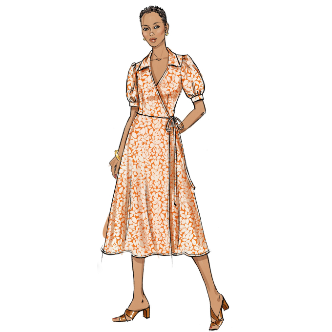 Patron Butterick 6928 robe femme, taille 34-42, en français