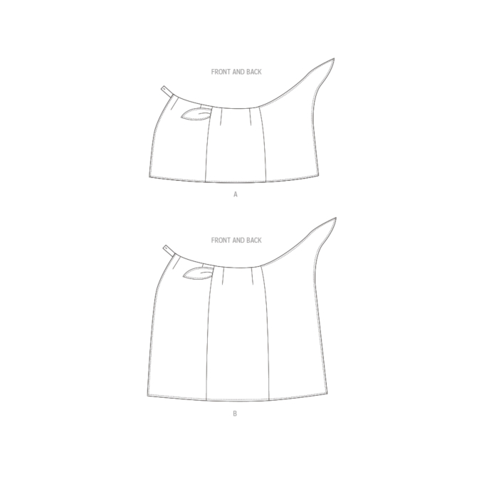 Patron Butterick 6934 jupe femme, taille 32-50, en français