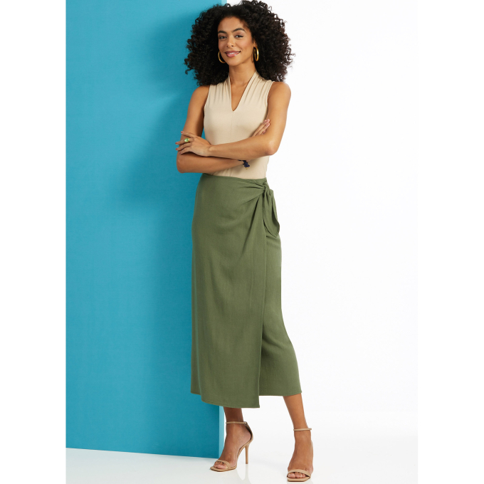 Patron Butterick 6934 jupe femme, taille 32-50, en français