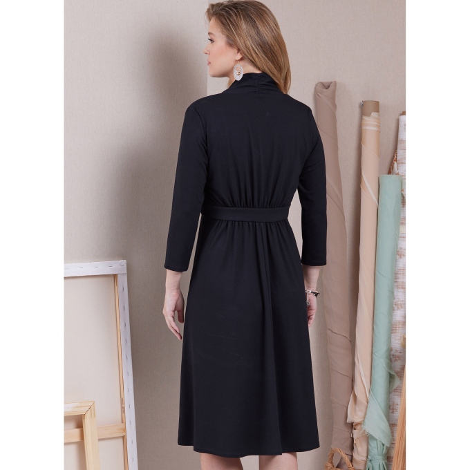 Patron Butterick 6940 robe femme, taille 30-38, en français