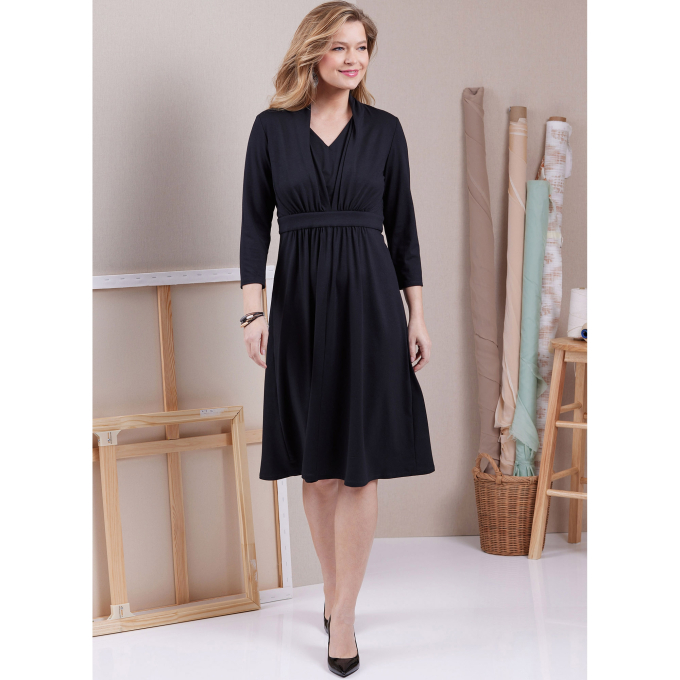 Patron Butterick 6940 robe femme, taille 30-38, en français