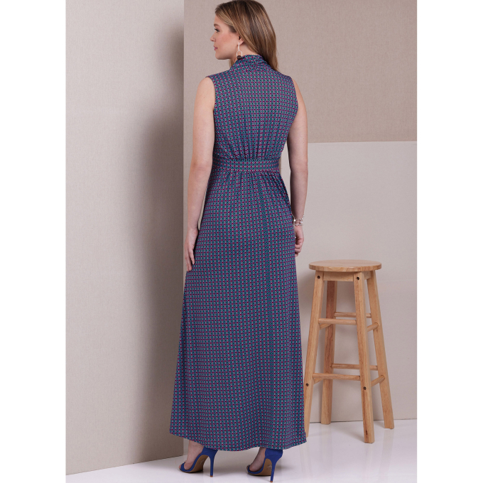 Patron Butterick 6940 robe femme, taille 30-38, en français