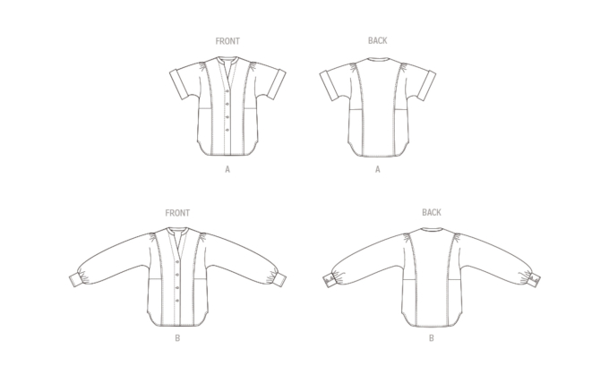 Naaipatroon Butterick 6943 blouse, maat 34-42, Dui/En/Fr