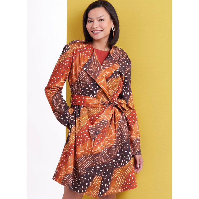 Naaipatroon Butterick 6948 jas, broek, jurk en top, maat 34-42, Dui/En/Fr