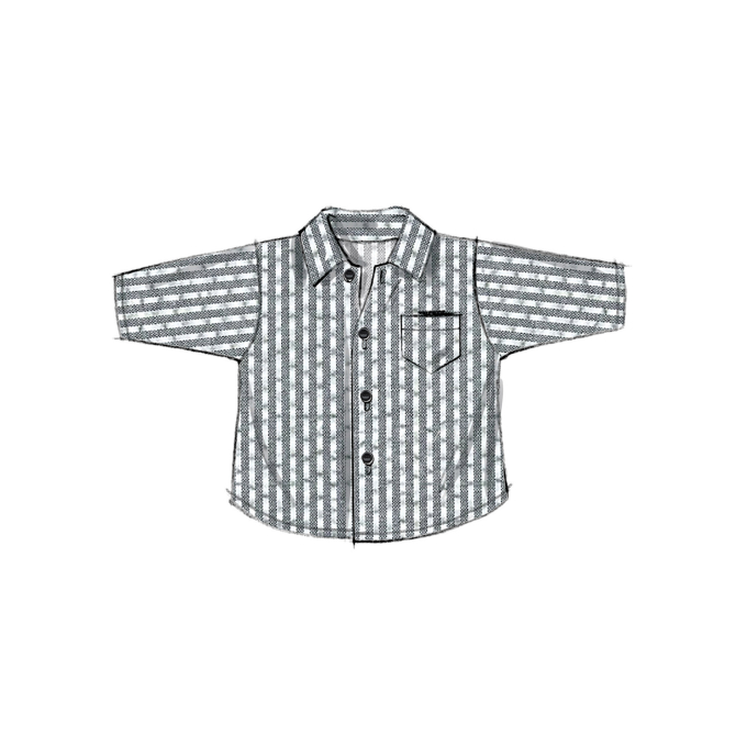 Patron Butterick 6950 ensemble bébé, taille 0,5-4 ans, en français