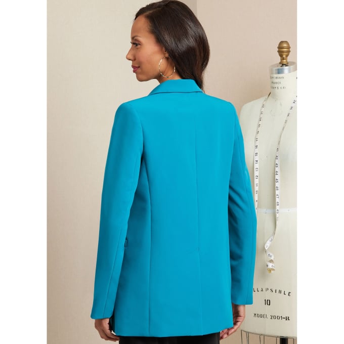 Patron Butterick 6960 blazer femme, taille 34-42, en français