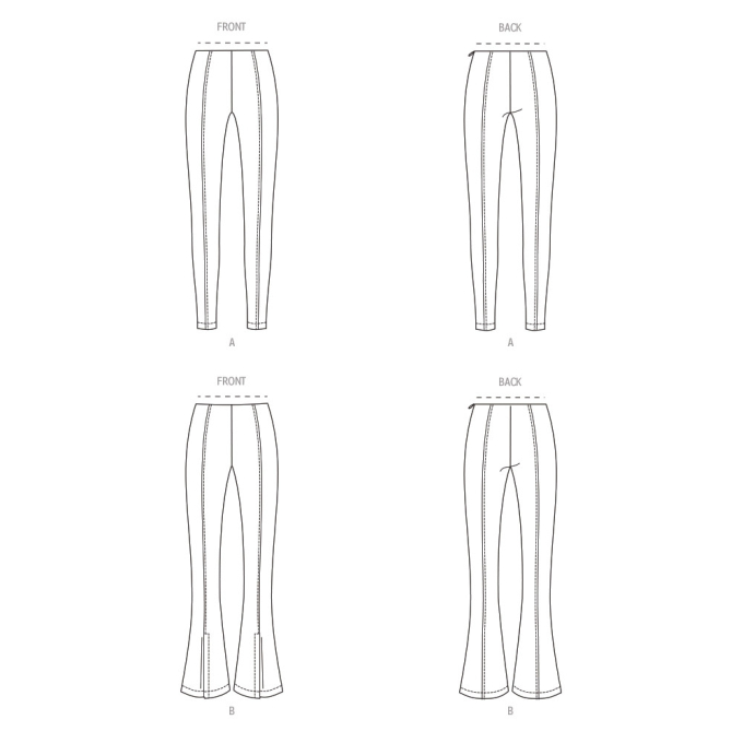 Naaipatroon Butterick 6963 broek, maat 30-38, Dui/En/Fr