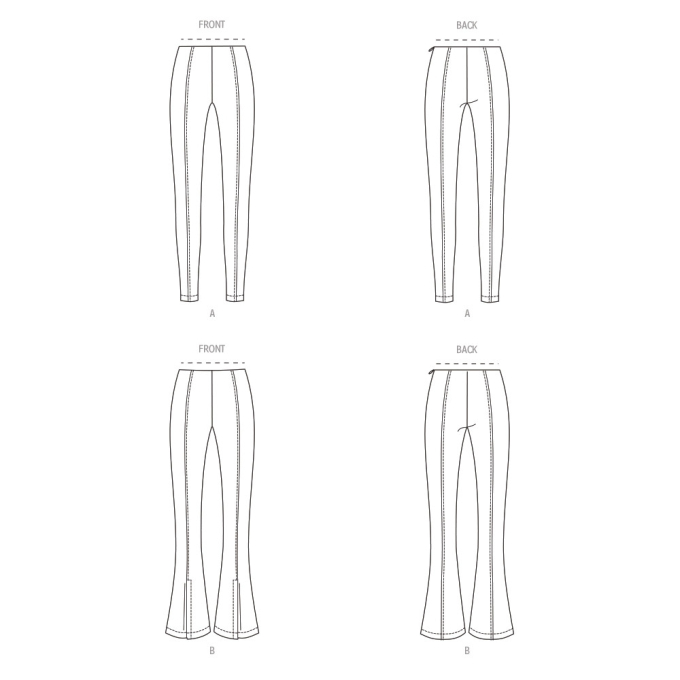 Naaipatroon Butterick 6963 broek, maat 38-46, Dui/En/Fr