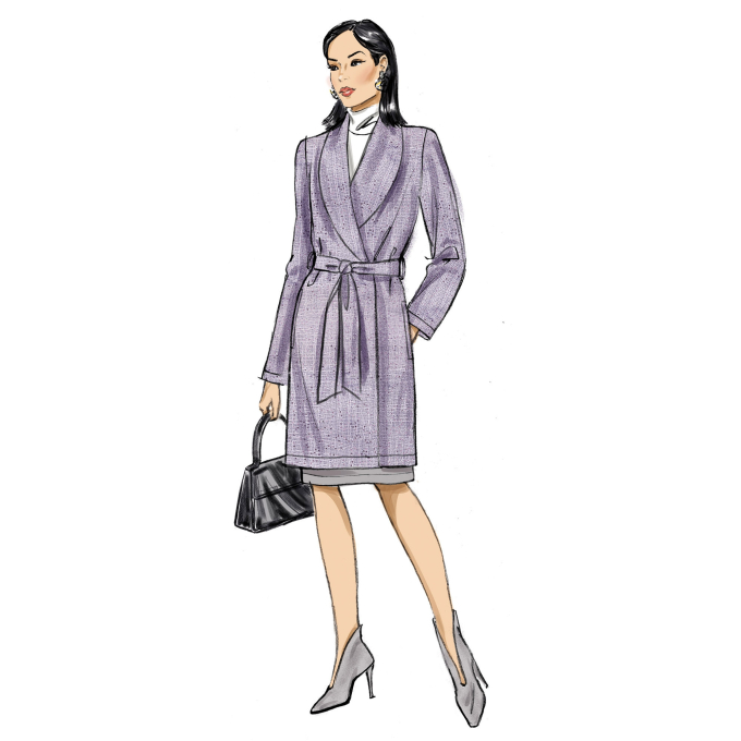 Naaipatroon Butterick 6965 combinatie, maat 34-42, Dui/En/Fr