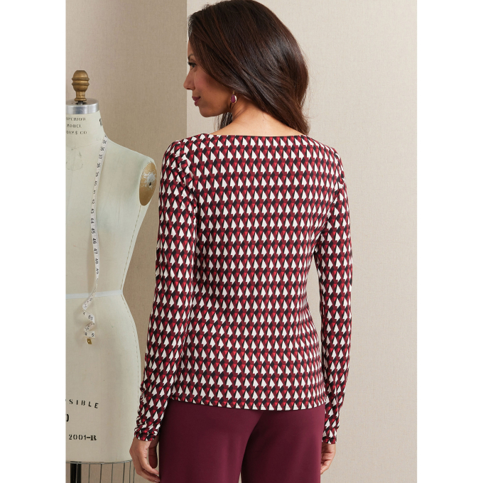 Naaipatroon Butterick 6966 combinatie, maat 40-48, Dui/En/Fr