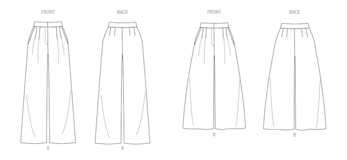 Naaipatroon Butterick 6973 broek, maat 34-42, Dui/En/Fr
