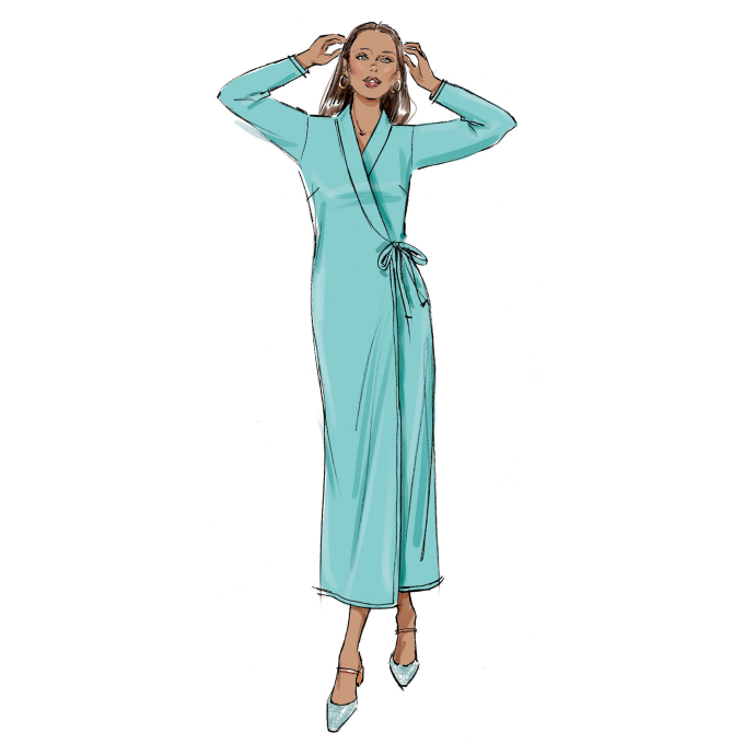 Naaipatroon Butterick 6976 combinatie, maat 40-48, Dui/En/Fr