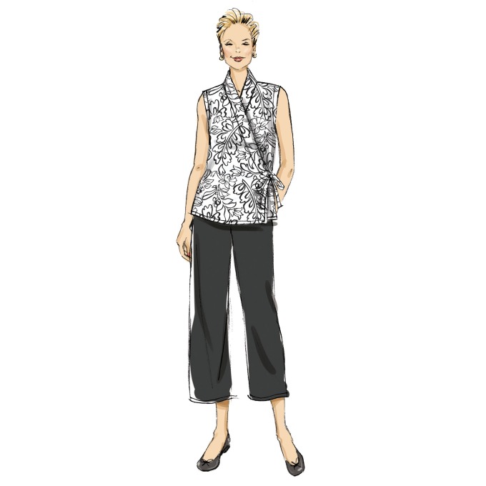 Naaipatroon Butterick 6976 combinatie, maat 40-48, Dui/En/Fr