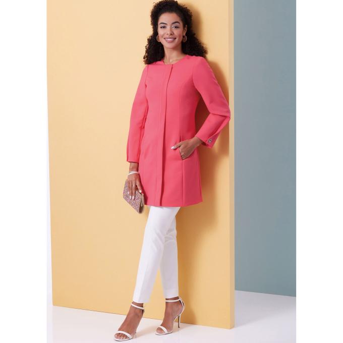 Patron Butterick 6979 blazer femme, version papier, taille 34-42, en français