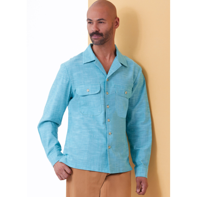 Naaipatroon Butterick 6984 unisex combinatie, maat XS-XL, Dui/En/Fr